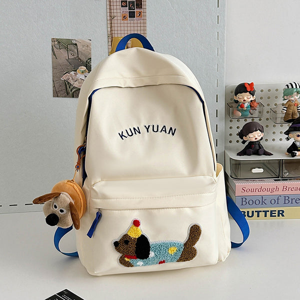 Wholesale new cute large-capacity backpack women's high school schoolbag college student simple leisure travel backpack