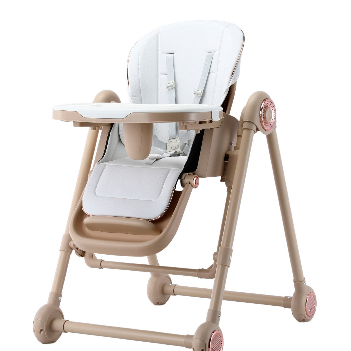 Baby Dining Chair Multifunctional Foldable Home Portable Baby Dining Table Seat Children Rockable Reclining Chair