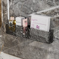 Bathroom mask storage rack wall-mounted mirror cabinet acrylic transparent box lipstick eyeshadow cosmetic organizer