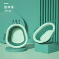 Newborn baby foldable plastic wash basin - portable baby face wash basin - kids' bottom washing bowl - wholesale