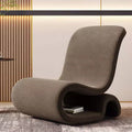Accessible luxury italian casual design art modern single lazy sofa chair normcore creative casual shaped chair