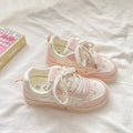 Cute bear platform loafers - women's  autumn new arrivals - versatile sneakers to pair with skirts - korean style girl's white shoes