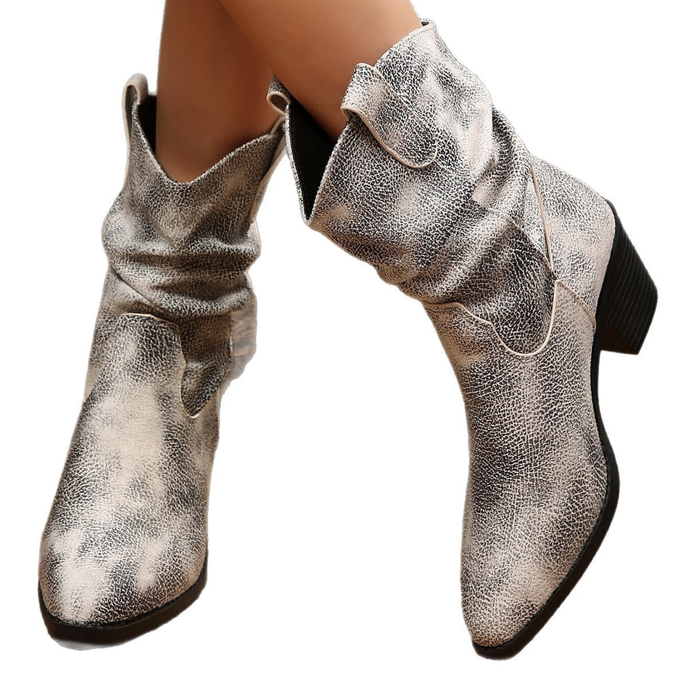 autumn new arrival: plus-size women's casual comfortable european and american style fashionable outerwear boots - wholesale