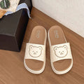 Thick solebear slippers women's summer 2024new arrivaloutwearnon-slipdeodorizing filterindoor homecute sandals