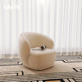 new living room single sofa - minimalist style for home, bedroom, balcony, and reception areas - creative lazy sofa for beauty salons