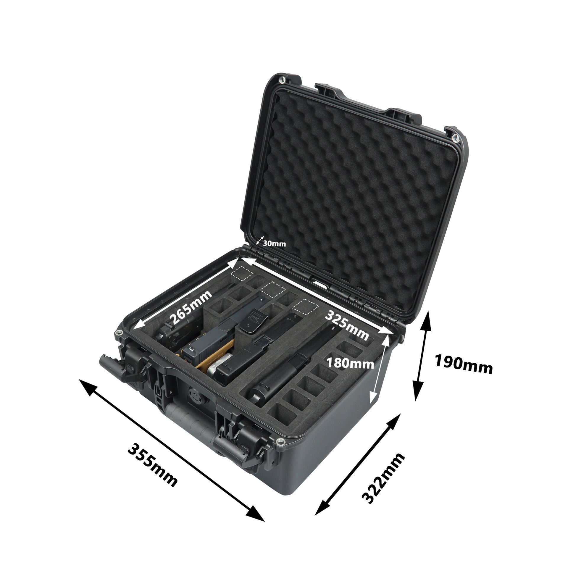Cross-border explosion, newly developed model with tray, 4-bit or 3-bit, multi-function box. Waterproof storage box.