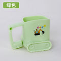 Kids' toothbrush cup, wash basin, toothbrush holder - 2-6 years old, baby home use, rinse cup, cute design for boys and girls, drop-proof