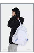 Campus ins japanese style soft girl school bag female k-stylepure coloreasiest for matchgirl backpack middle school student college student backpack