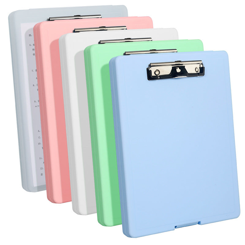 Huajie a4 folder splint storage box writing pad writing storage integrated file board folder
