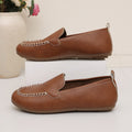 flat bottom retro lazy flatsautumnew arrivalexportplaidplus size slip-on beanie shoes for women
