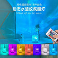 Here are a few options, depending on the specific nuance you want to convey:  **option 1 (focus on functionality):**  "bedside night light - romantic mood lighting for couples, bedroom ambiance, and intimate moments - ripple effect design"  **option 2 (mo