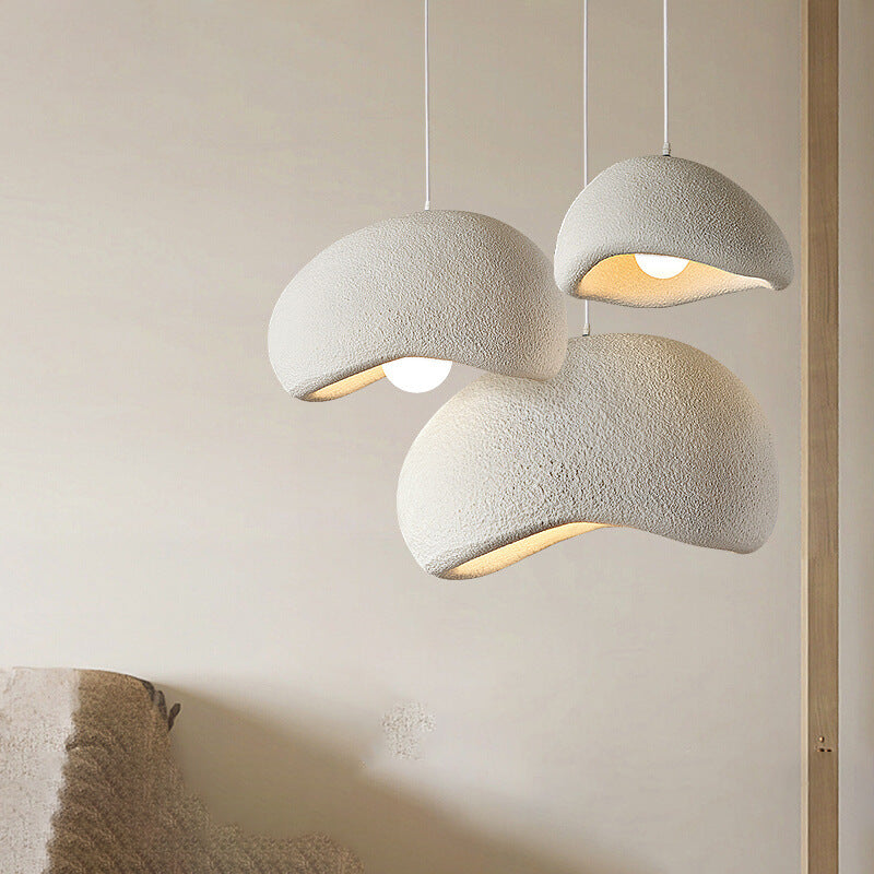 Wabi Stillwind Cloud Chandelier Designer Japanese Nordic Modern French Cream Wind Bar Restaurant Dining Table Island Table Lamp