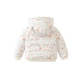 Kids' outerwear  new collection: baby winter padded coat, warm hooded children's jacket, floral christmas reindeer design