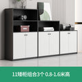 Low cabinet combination 3 pieces 0.8- 1.6m high (warm white)