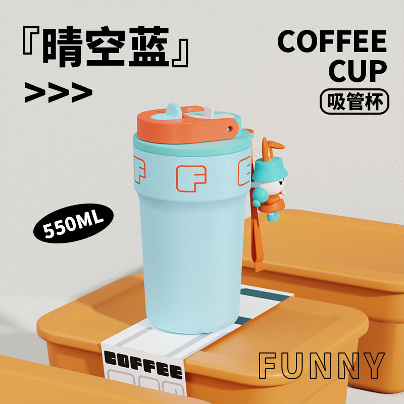 316 food-grade coffee mug with temperature display, stainless steel insulated tumbler, keeps drinks hot or cold, stylish water bottle, wholesale gift cups