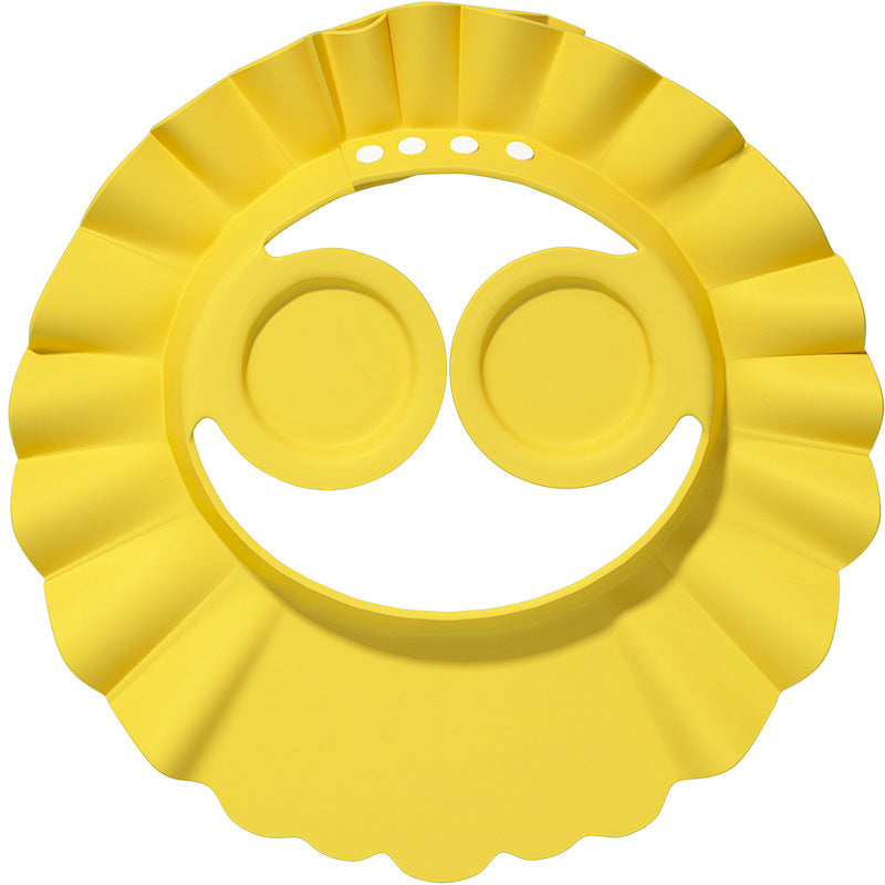 Baby hair washing cape - waterproof shampoo cap for kids, ear protection, infant bathing, and childproof hair washing