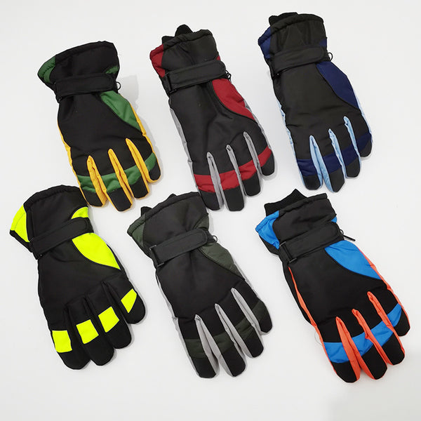 Ski gloves men's winter outdoor sports thickened and warm, new product supply Tasilong gloves support customization