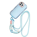 New arrival adjustable hanging neck long braided rope multi-functional wrist patchwork rope k-styletrendy color ball outdoor anti-lost