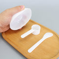 Zhiwei beauty salon spa tools mask bowl three-piece set plastic bowl mixing stick 10g flats measuring spoon