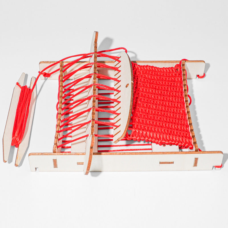 Loom, science and technology small production, scientific experiment, handmade DIY material small invention kit, children's palace teaching aid kit