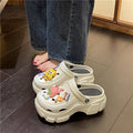 Crocs women's summeroutwear feeling of stepping on shit, thick sole non-slip 2024 new arrival beach toe sandals and slippers summer