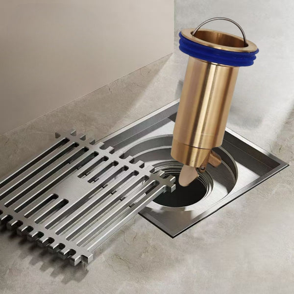 Universal floor drain fault extension pipe dislocation lengthened floor drain deodorizer bathroom all copper gravity insect deodorizer