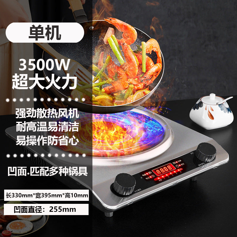 Multifunctional for homeenergy-saving fire high-power electric ceramic stove business department stove commercial cooking concave induction cooker