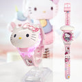 Kids' watch - cute sanrio design: cinnamoroll, kuromi - luminous, musical, cartoon electronic watch - perfect gift for girls