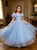 fashion stylegirl dresslength flower girl wedding dress catwalk piano performance clothingexport wholesalein stock
