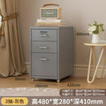 Wrought iron storage cabinet - multi-tier drawer unit for living room, bedroom, and girls' room - cute and practical floor-standing combination storage cabinet