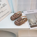 Vancahao girls' foreign trade sandals  summer new korean style children's softwood toe cap flats korean birkenstock shoes