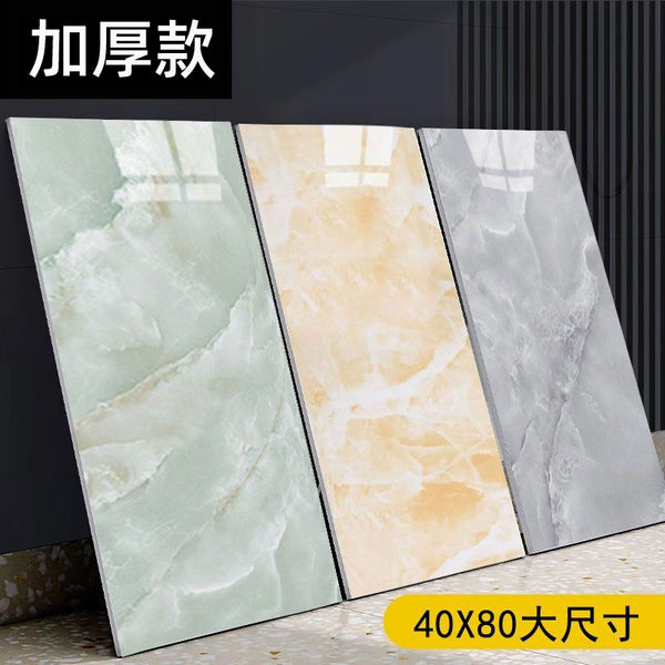 Marble tile wall sticker living room wall decoration wallpaper kitchen bathroom waterproof moisture-proof self-adhesive sticker