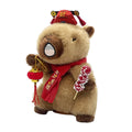New year mascot capibala capybara xiaohongshu douyin same style new year model learning to speak and dance plush toy