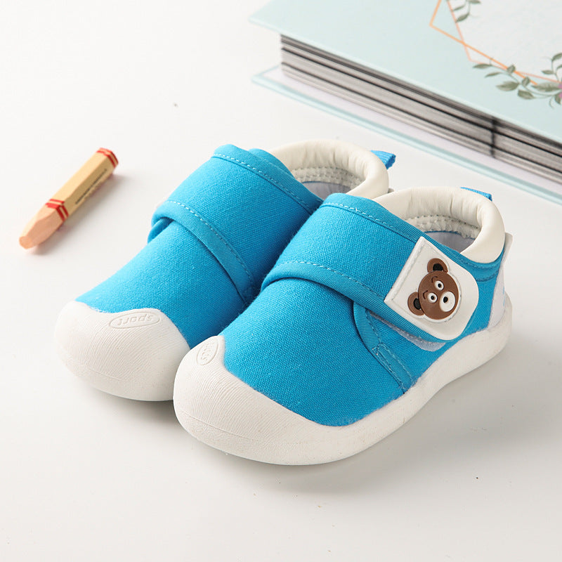 autumn collection: new fall toddler shoes for baby girls (0-1-3 years) - soft cloth spring/autumn first walker shoes for baby boys