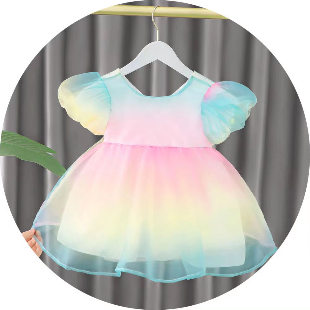 Baby  new arrival: 0-4 years old first birthday dress, stylish korean-style princess dress for little girls, cute baby girl skirt