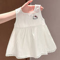 Summer baby skirt summer baby one-piece clothes baby thin super cute sweet princess bag butt clothes for small months