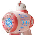 New bubble blower for boys and girls - little yellow duck automatic electric handheld bubble gun toy with bubble solution for outdoor use