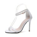 Fresh and chic high heel sandals for women - new 2025 collection: minimalist, versatile, stiletto heel, sexy thong strap, trending online style