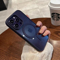 New macaron magnetic phone case for apple 17 pro max, iphone 15 minimalist anti-drop protective cover for iphone 16