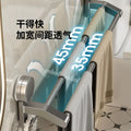 Suction cup towel rack bathroom punch-free wall-mounted storage rack bathroom towel single pole bathroom storage rack