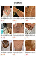 Pearl ring set wholesale - european & american cross-border fashion jewelry - smooth joint ring - versatile open-ended gold-plated finger ring for women