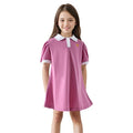 Girls' summer dresses, children's clothing, princess dresses, big kids' polo dresses, girls' summer outfits