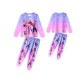 New girls' pants set - witcher squad style - kids' long sleeve and pants outfit for mid-to-large children