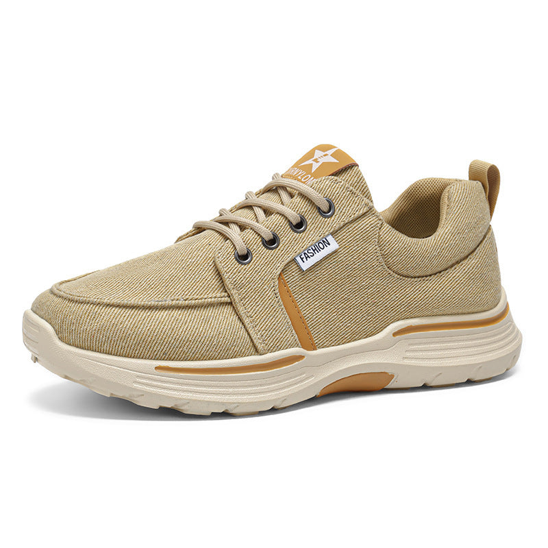 Men's 2026 summer new lightweight slip-on canvas shoes - breathable, comfortable, minimalist, stylish, and versatile everyday footwear