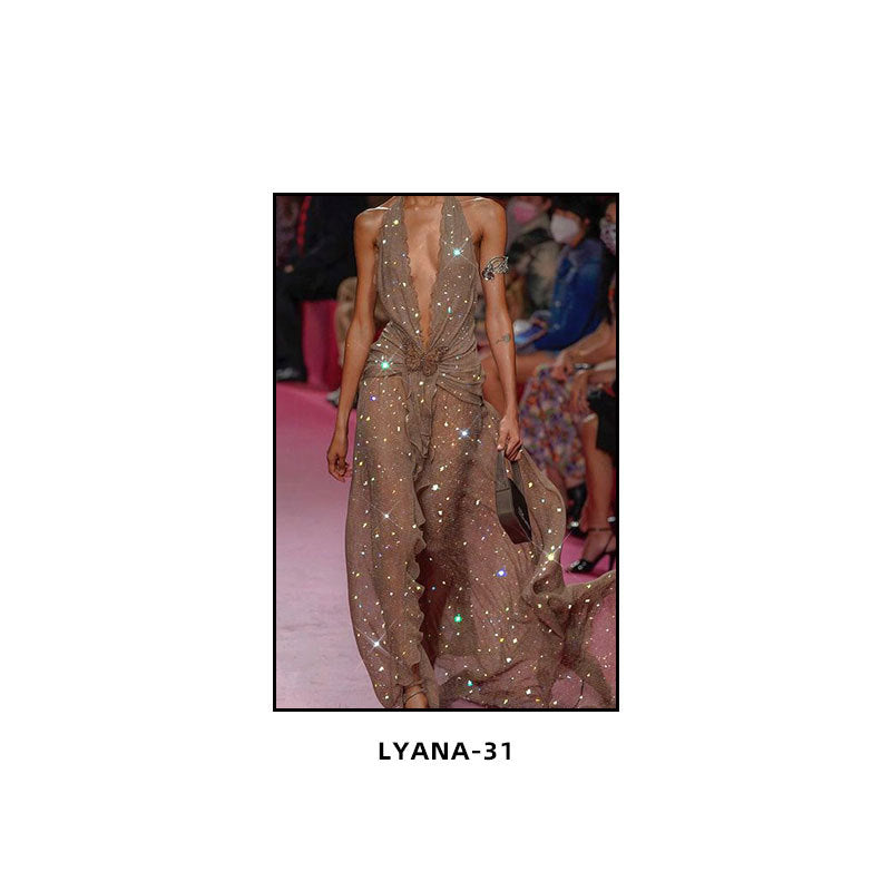 Advanced beauty salon decorative painting modern medical beauty plastic surgery front desk entrance corridor wall painting light luxury flash diamond hanging painting