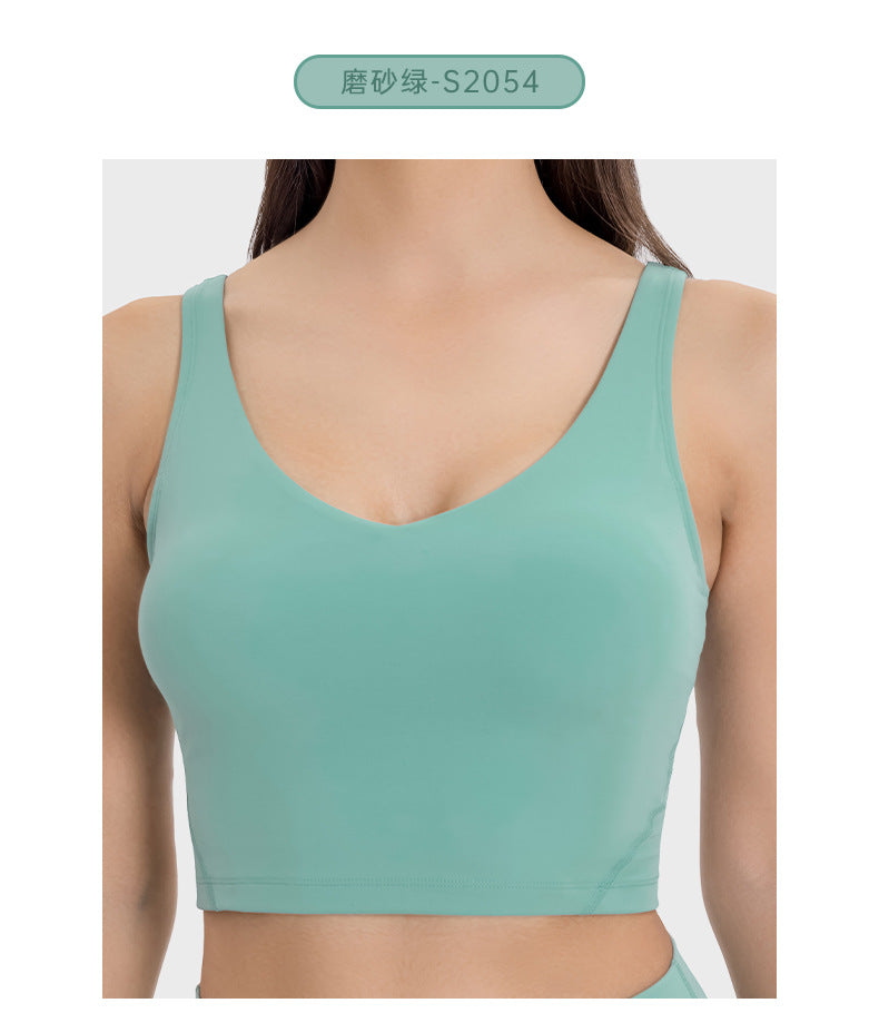 Yoga outfit: goddess style, slim fit, beautiful back, sexy and eye-catching, morandi color palette, outdoor running, sports & fitness set