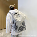 Schoolbag for junior high school students, large capacity, wear-resistant, urban casual style, large capacity, wear-resistant, business trip, backpack