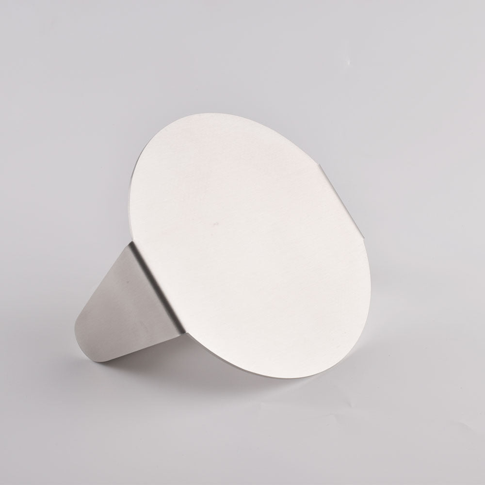 Large round stainless steel 304# hamburger meat press, cake pressing tool, pressing plate, steak meat press mold for home