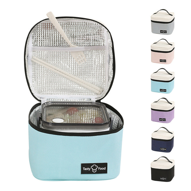 Beilian Portable Bento Bag Portable Takeaway Student Packing Wholesale Thermal Insulation Bag Aluminum Foil Thickened Lunch Box Bag