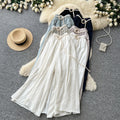 Retrowork clothing style high waistcasualloose pants women's summerlooseslimming lookdrapedtie backcasualpants relaxation